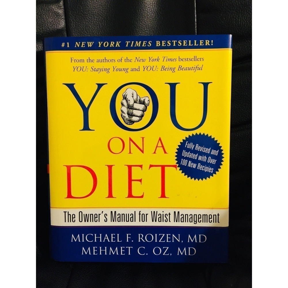 YOU On A Diet Michael Roizen Mehmet Oz Hardcover Waist Management Book Revised